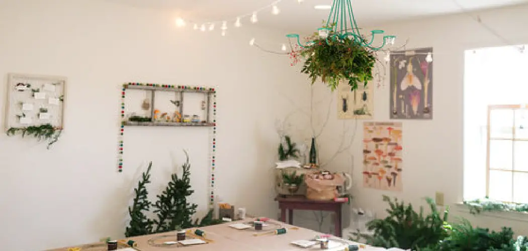 How to Attach Fake Ivy to Wall