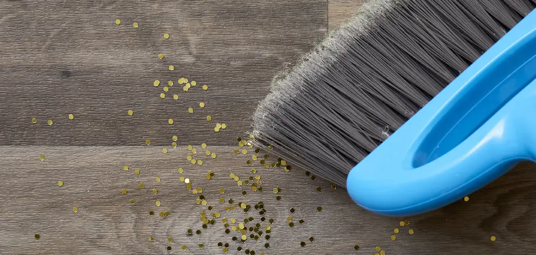 How to Remove Glitter from Tile Floor