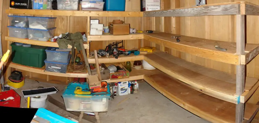 How to Make Shed Shelves