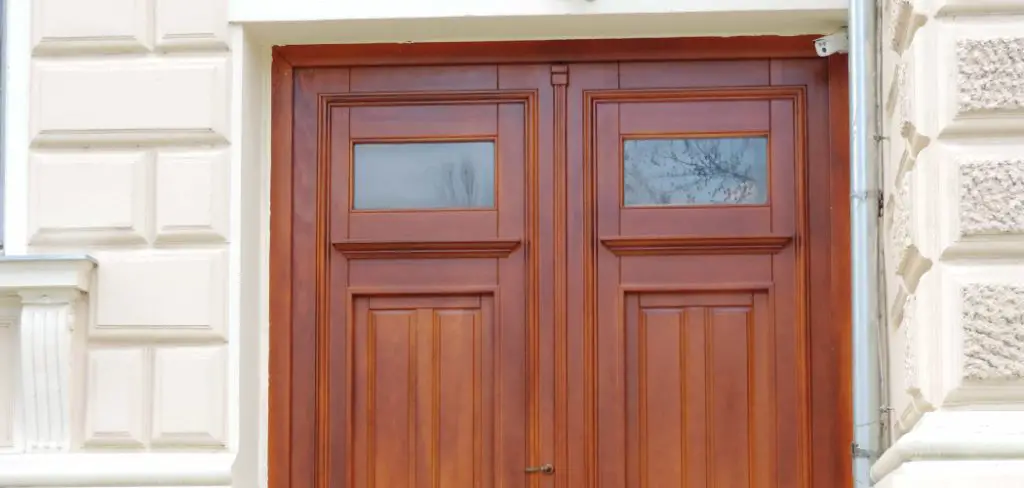 How to Paint a Front Door to Look Like Wood