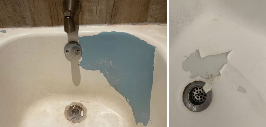 How to Repair Peeling Tub