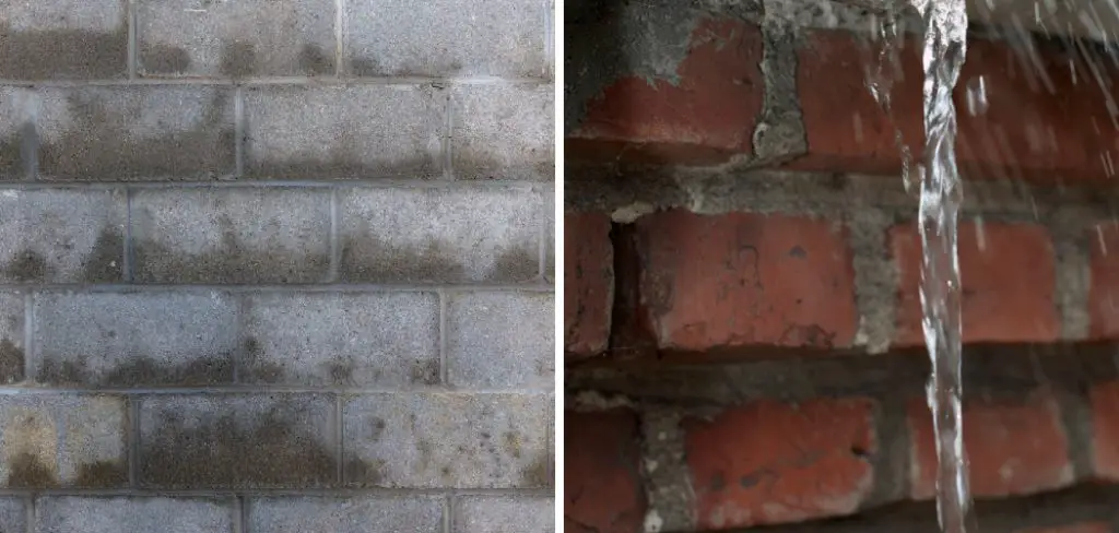 How to Stop Water Coming Through Brick Walls