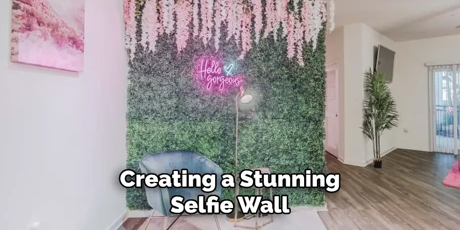 Creating a Stunning Selfie Wall