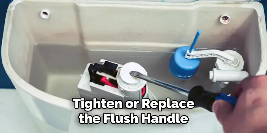 Tighten or Replace the Flush Handle