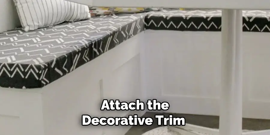 Attach the Decorative Trim
