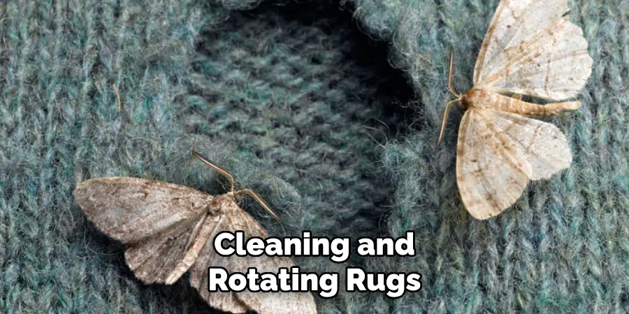 Cleaning and Rotating Rugs