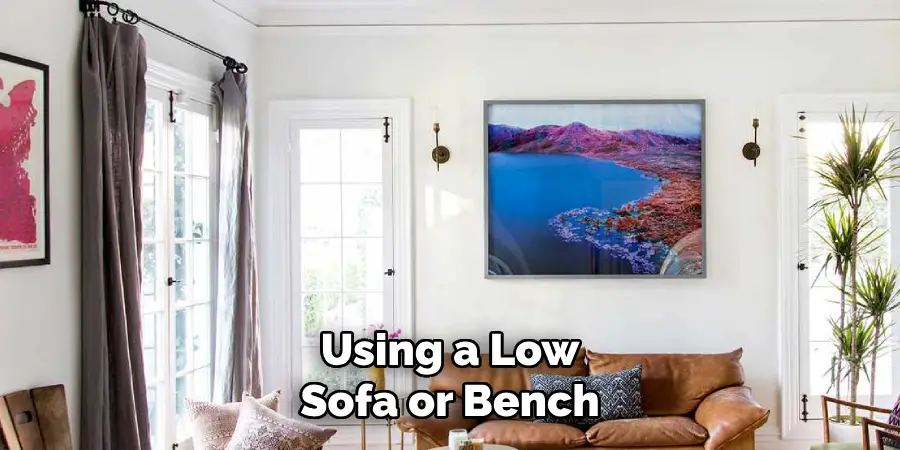 Using a Low Sofa or Bench