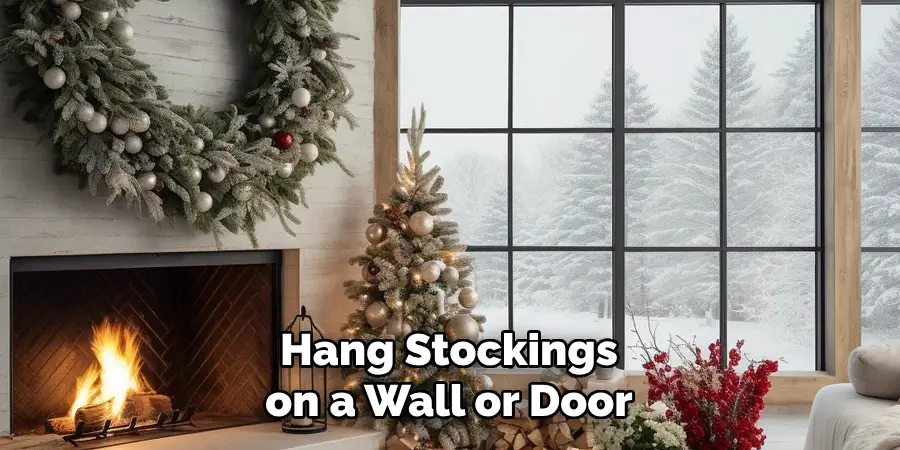 Hang Stockings on a Wall or Door