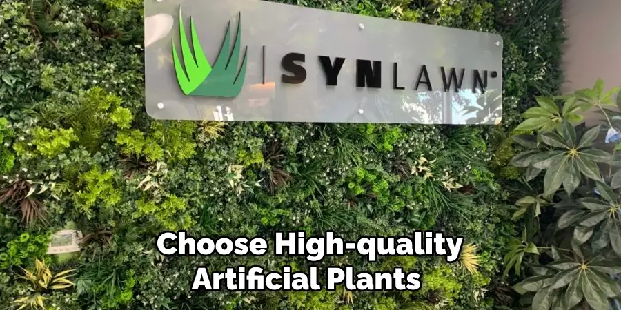 Choose High-quality Artificial Plants 