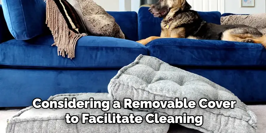Considering a Removable Cover to Facilitate Cleaning