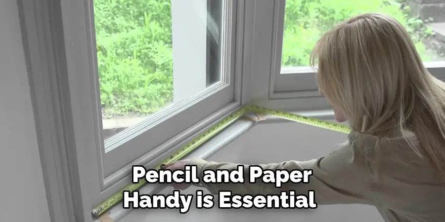 Pencil and Paper Handy is Essential