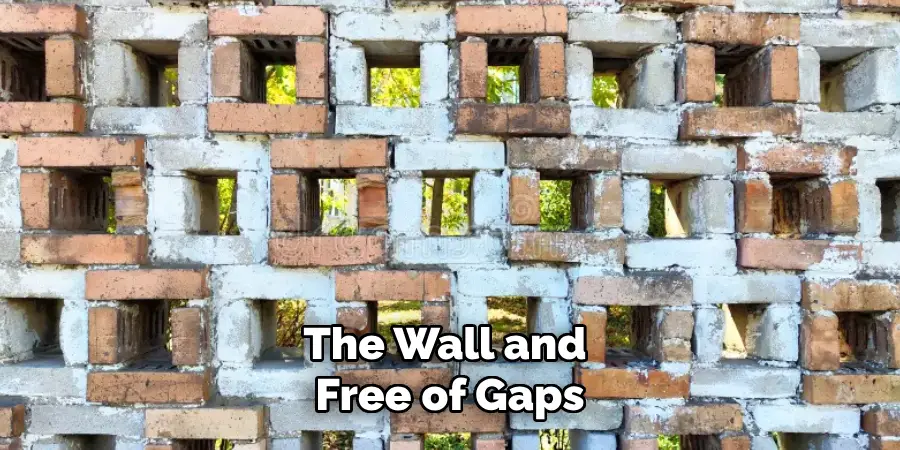 The Wall and Free of Gaps