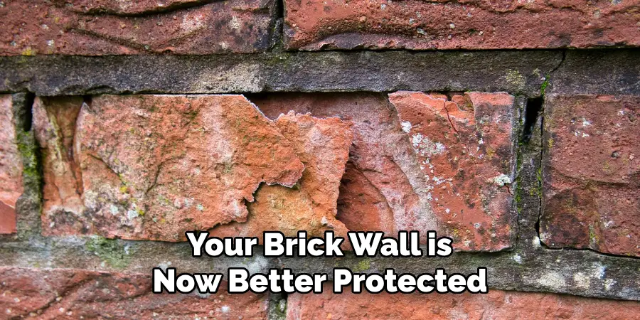 Your Brick Wall is 
Now Better Protected