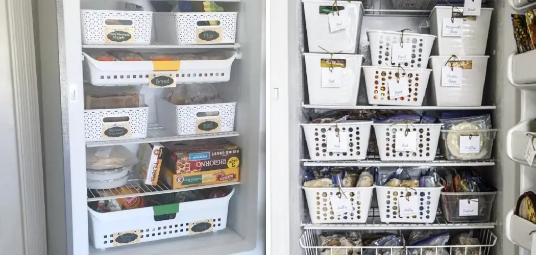 How to Organize Upright Freezer