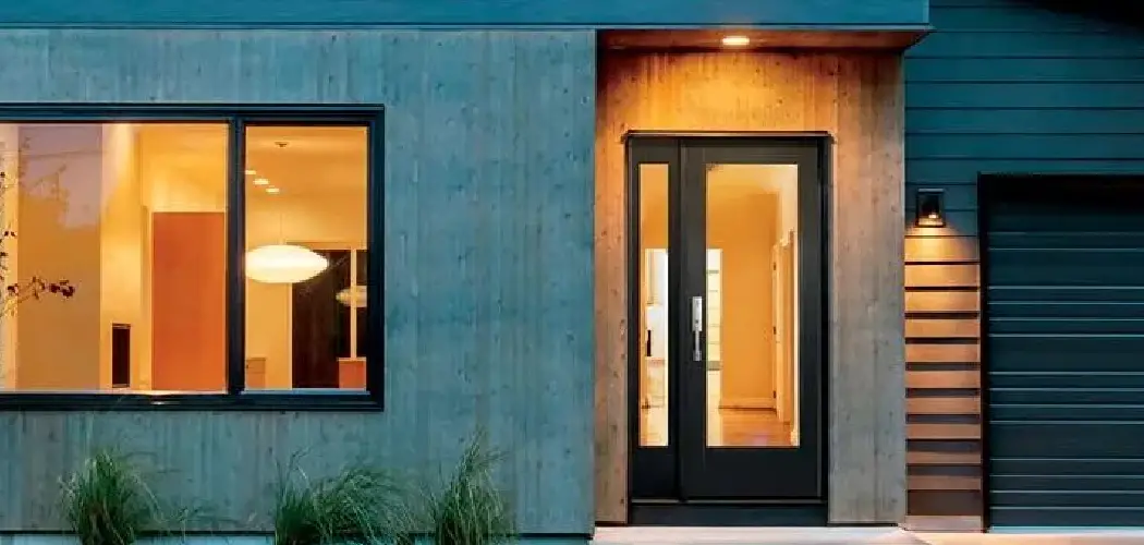 How to Cover Front Door Glass