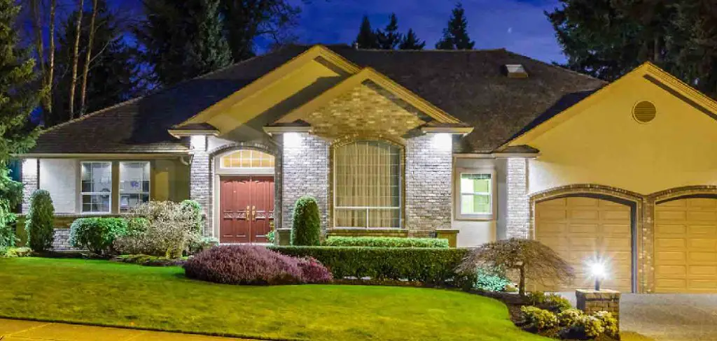 How to Hang Lights Around Garage Door