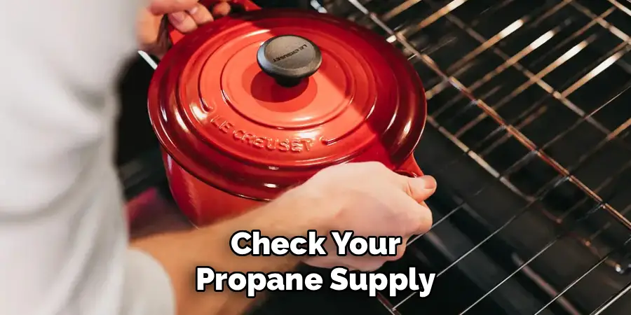 Check Your Propane Supply