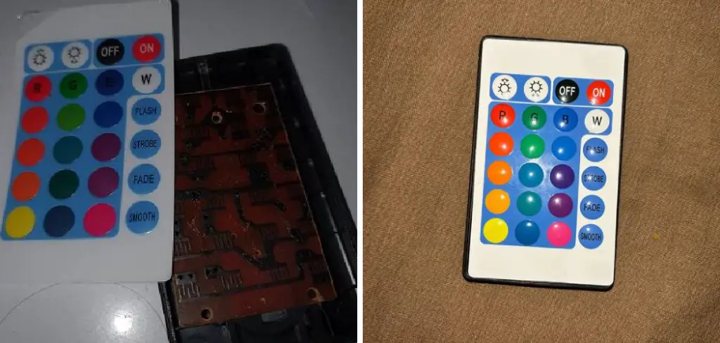 How to Fix LED Light Remote