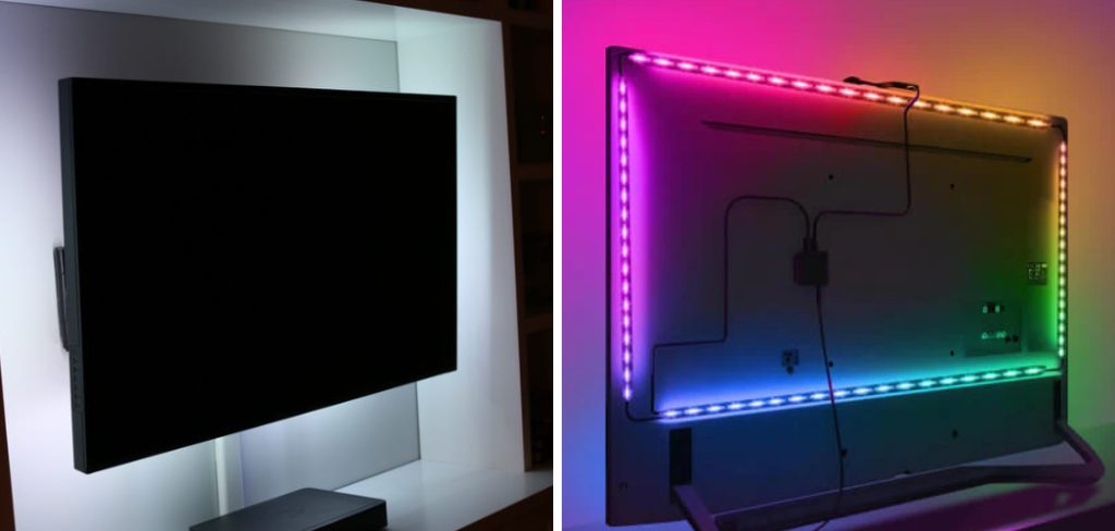 How to Put LED Lights on TV
