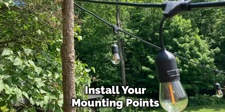 Install Your Mounting Points