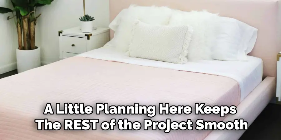 A Little Planning Here Keeps
The REST of the Project Smooth