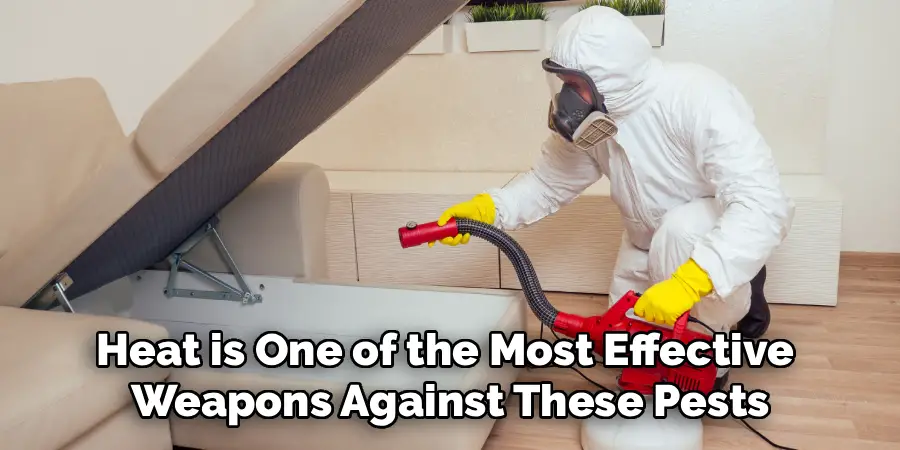 Heat is One of the Most Effective
Weapons Against These Pests