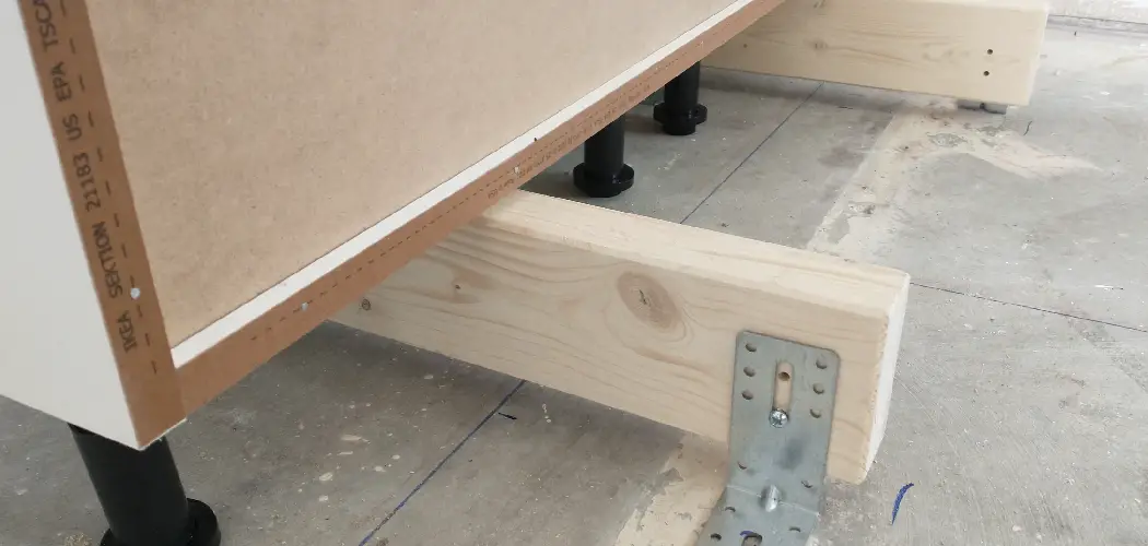 How To Add Legs to a Cabinet
