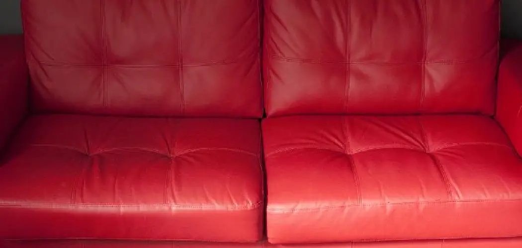 How To Fix Puddling On Leather Sofa
