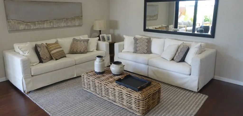 How to Arrange Two Sofas in Small Living Room