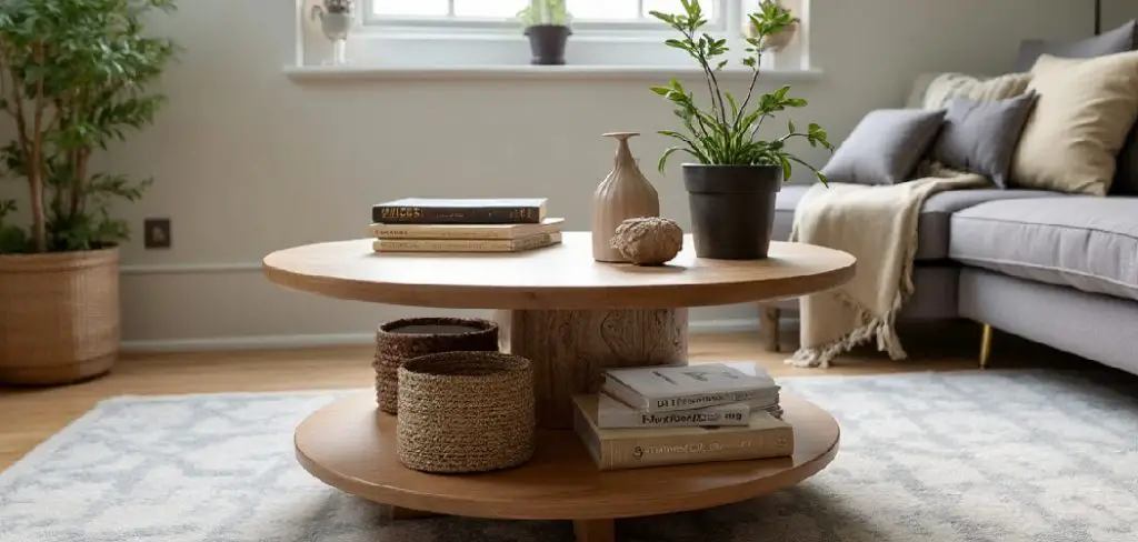 How to Attach Bottom Shelf to Coffee Table
