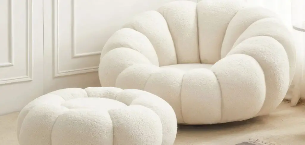 How to Clean Sherpa Chair