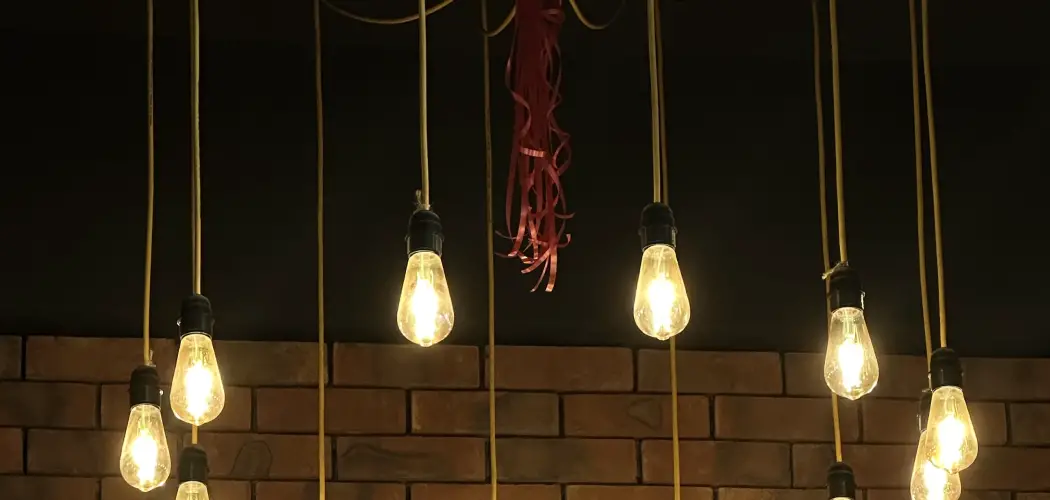 How to Hang a Pendant Light From a Wall