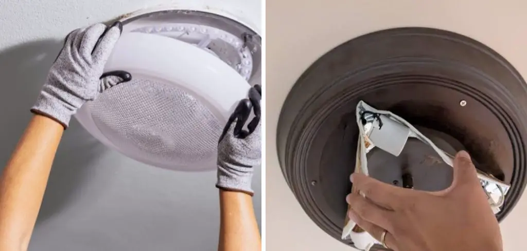 How to Remove Bathroom Light Fixture Without Screws