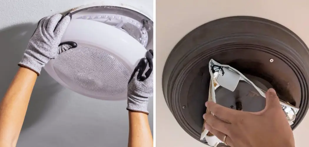 How to Remove Bathroom Light Fixture Without Screws