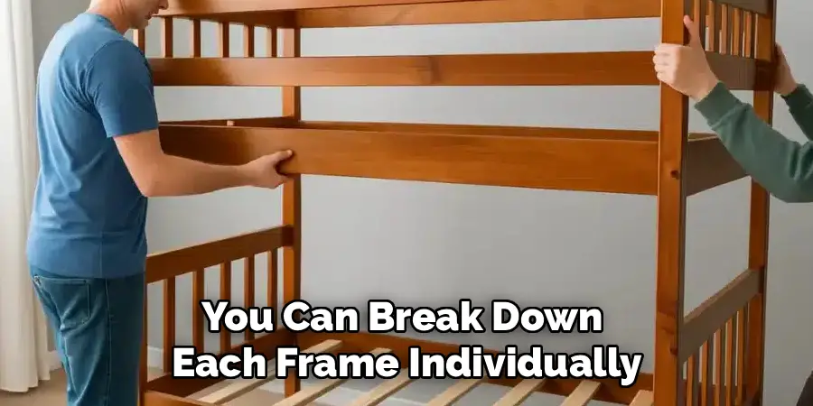 You Can Break Down 
Each Frame Individually