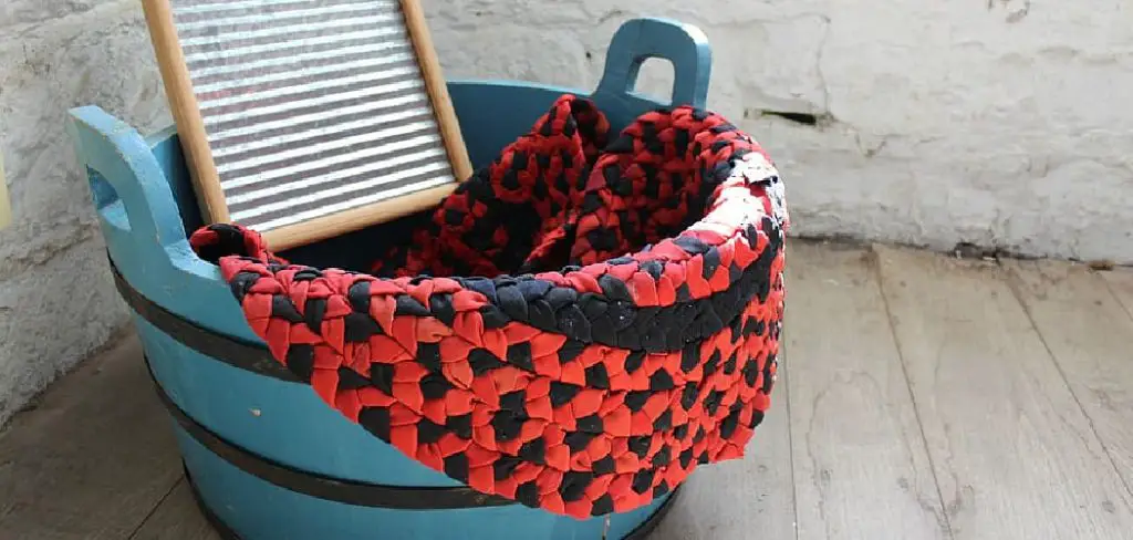 How To Decorate A Plastic Laundry Basket