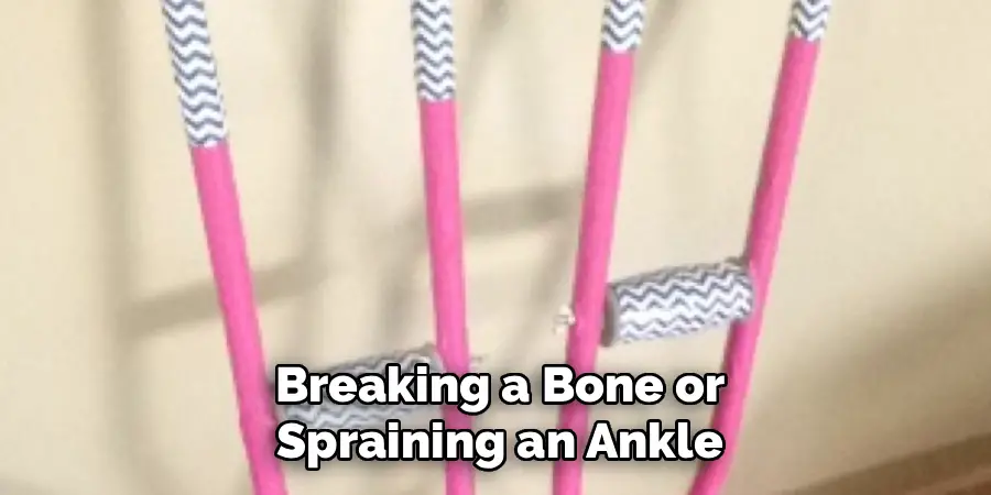 Breaking a Bone or
 Spraining an Ankle 