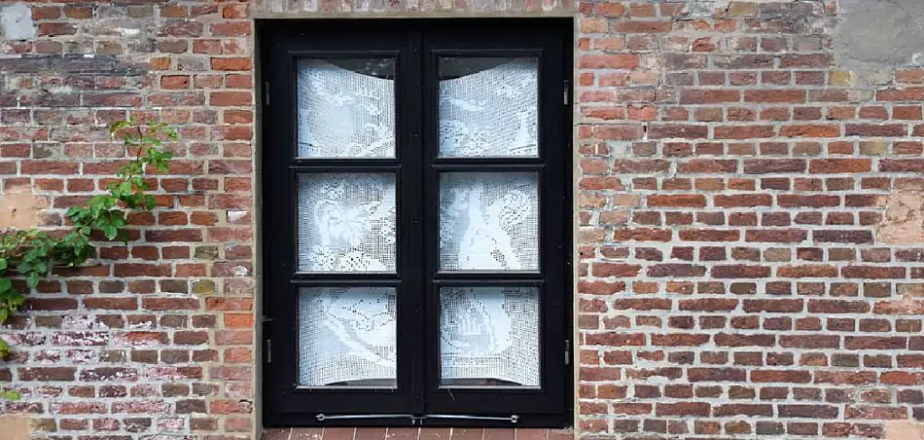 How to Paint Windows Black
